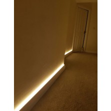 5 Metre Neon Amber LED Slikonlu AÇ KAPA DÜĞMELİ