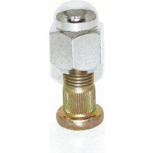 MGA-77098 - Bıjon Komple Saplama Somun Takım Sol H100 Kamyonet 97>(Saplama : Ø 21  M14×1.50  B-28  L-41  H-47  D1- Ø 14  Freze Sol Dişsomun : Aa.22  M14×1.50  B-30  H-30  Sol Dıs)