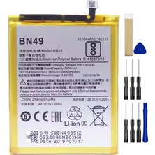 Yedcom Xiaomi Redmi 7A BN49 Batarya Pil Tamir Seti Ve Pil Bandı