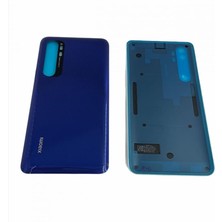 Xiaomi Mi Note 10 Lite Mavi Arka Pil Kapağı Batarya Kapağı