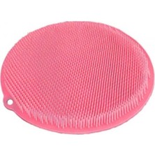 Yuvarlak Vantuzlu Banyo Sırt Kese Matı 26 cm