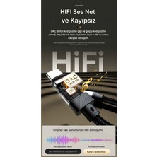 Type-C To 3.5mm Dac Jack Aux Kulaklık Çevirici