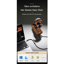 Type-C To 3.5mm Dac Jack Aux Kulaklık Çevirici