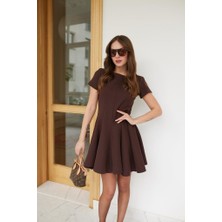 Tiana Kadın Kısa Kollu Kiloş Ithal Krep Elbise