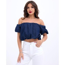 Tiana 7341 Crop-Mavi