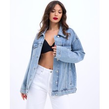 Tiana 7174 Kot Ceket-Mavi