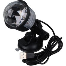 Ledx AL-KX-6889 Projeksiyon Atmosferli Usbli 4 Watt Şarjlı Sihirli Rgb LED Disko Topu