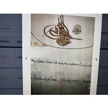 Çerçevesinde Nişani Osmani Berati ve Zarfı