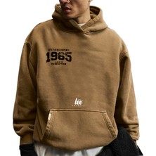 Kapüşonlu Sweatshirt Erkek Bayan Konpakt Penye
