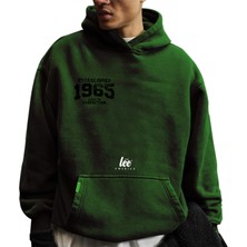 Kapüşonlu Sweatshirt Erkek Bayan Konpakt Penye