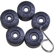 MGA-942092 - Bıjon Kapak Setı-16 Adet Sıfresız+4 Adet Sıfrelı Bıjon Kapagı+Cıkartma Aparatı ( Vw: Tum Modeller )