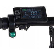 XS35 Katlanır Elektrikli Bisiklet Beyaz