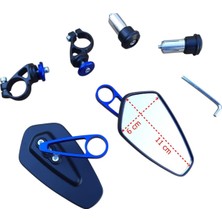 Gidon Aynası (Beşgen) Sağ-Sol Mavi