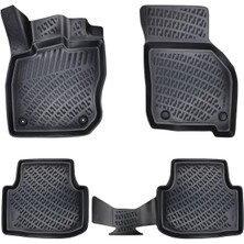 Rizline Cupra Leon 2023 Sonrası Havuzlu 3D Paspas | Otomatik Vites