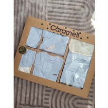Incibaby Soft Colour Premium % 100 Pamuk 10'lu Erkek Bebek Hastane Çıkış Seti