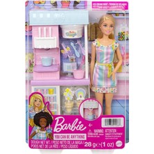 Bfs Nessiworld HCN46 Barbie Dondurma Dükkanı Oyun Seti, Barbie Ben Büyüyünce