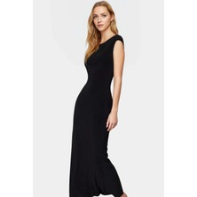 Maxi Elbise Bodycon Kalıp Örme Kumaş Yazlık Şık Yüksek Kalite Özel Tasarım Premium