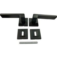 Sofuoğlu Rozet Anka Mat Siyah Oda Kapı Kolu