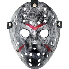 Bfs     Jason Maskesi Hannibal Maskesi Metal Gümüş Renk 20X25 cm