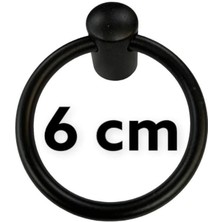 Sarkaç Siyah Uzun Halka