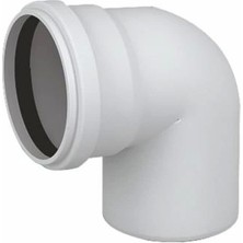Pvc Atık Su Borusu 87 Derece 125 mm 10 Adet