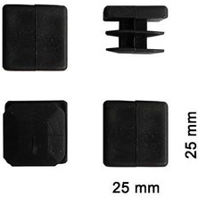 Kare Profil Iç Tapa 25X25 mm 4 Adet