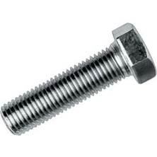 M16X70 Civata Beyaz Tam Paso 2 Adet