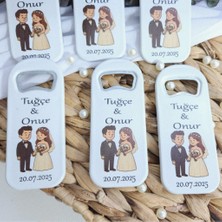 30 Adet Nikah Şekeri Söz Nişan Hediyeliği Açacak Maget Buzdolabı Süsü
