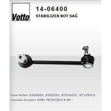 VOTTO-14-06400 - Stabılızer Rot Sag ( Opel : Frontera B / Suzukı:baleno 96>02 )