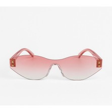 Toz Vintage Mireya Pembe Vintage & Retro Çerçevesiz Güneş Gözlüğü