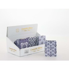 Taşlı Nazar Boncuklu El Aynası Ince