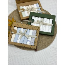 ByBest Beauty Caramell 7'li Ağız Silme Mendili 3 Paket Organik Pamuklu ve Zararlı Kimyasalsız