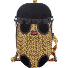 Yemcipetshop Calm Carrie Leopar Desenli Köpek Ana Kucağı Smal