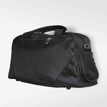 Unisex Siyah Spor ve Kısa Süreli Seyahatler Için Uygun Spor Çanta