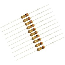 1/4W 51 Ohm Karbon Film Direnç x 10 Adet (RF116)