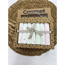 ByBest Beauty Desenli Penye Bebek Ağız Mendili 7'li 2025