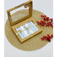 ByBest Beauty Caramell Pamuklu Ağız Silme Mendili 7'li Set Zararlı Kimyasallar İçermez