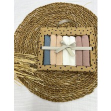 ByBest Beauty Desenli Penye Bebek Ağız Mendili 7'li 2025