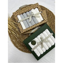 ByBest Beauty Desenli Penye Bebek Ağız Mendili 7'li (2 Paket) 2025