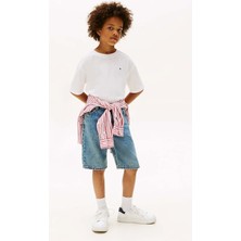 Erkek Çocuk Essential Archive Fit Tee Ss T-Shirt - Beyaz