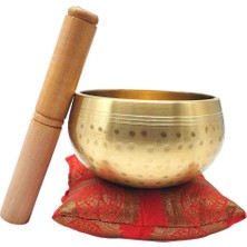 Özel Üretim Tamamı Pirinç Meditasyon Çanı El Yapımı Tibet Çanağı Spiritüel Şifa Kaynağı Çakra Açıcı Ses Terapisi