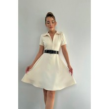 Tiana Kemik Kemerli Spor Elbise