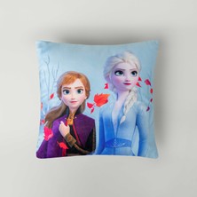 Taç Butik Taç Boutique Lisanslı Disney Frozen Autumn 40x40 cm Kırlent