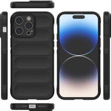 iPhone 16 Pro Max Kılıf Optimum Silikon - Siyah - PHN7736-3981