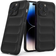 iPhone 16 Pro Max Kılıf Optimum Silikon - Siyah - PHN7736-3981