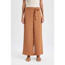 DeFacto Culotte Geniş Paça Bürümcük Kapri D2175AX24SM