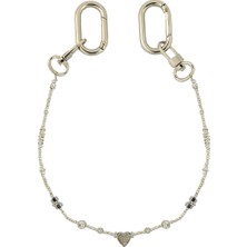 Happyangels Çanta Aksesuar CCL002 Classıccharm Sılvertoned