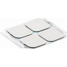 3 Paket, 12 Adet Kablolu Elektrot, 5x5 Cm, Tens Cihazı Pin Girişli