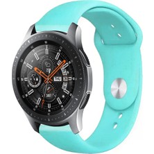 Tagomoon Samsung Galaxy Watch 46MM Akıllı Saat Uyumlu Yumuşak Dokulu Silikon Kordon Kayış