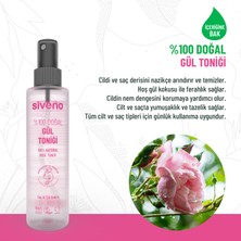 Siveno Doğal Gül Suyu Arındırıcı Ferahlatıcı Canlandırıcı Cilt ve Saç Toniği 150 ml